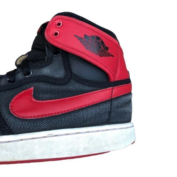 AGED 2015 Nike Air Jordan 1 Retro KO Bred Size 8 - Picture 12 of 16